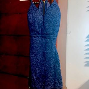 Navy blue dress